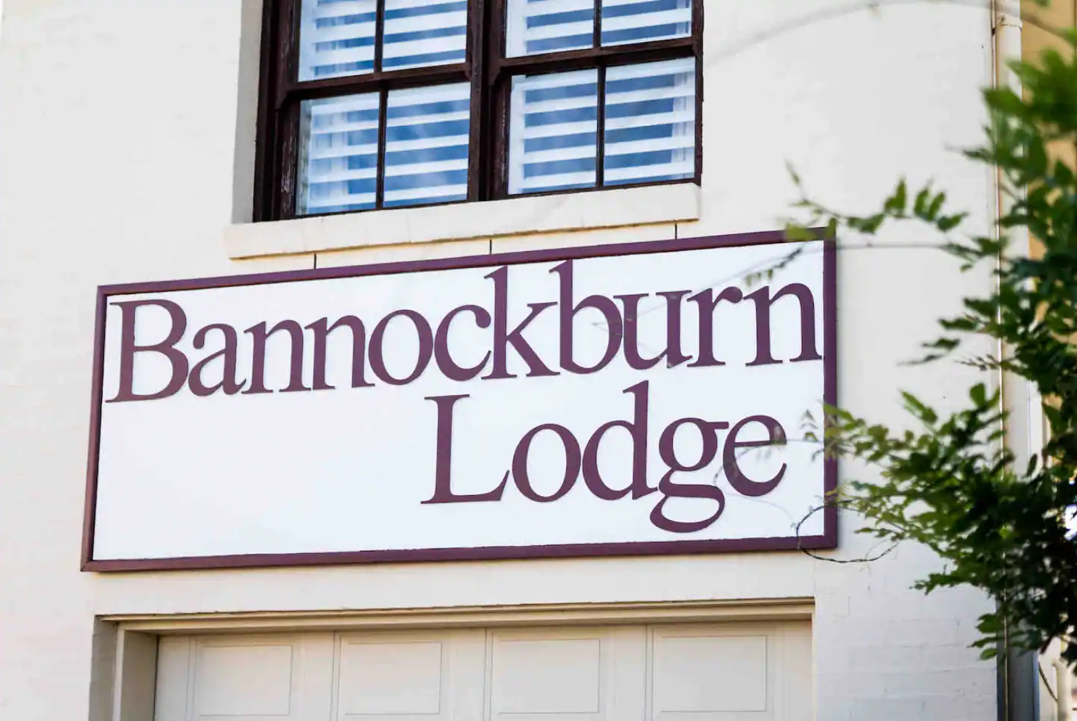 Lodge Front Banner